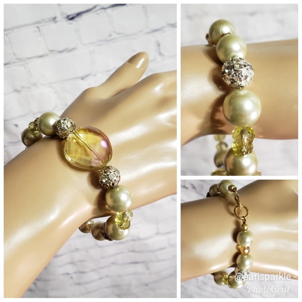 🌟MOVED SEE COMMENT🌟Gold/Yellow & Silver Bracelet